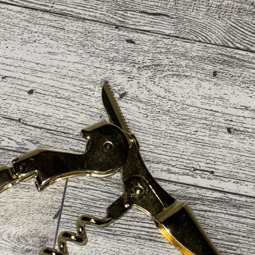 Viski's Gold Corkscrew Waiters Key Foil Cutter‎ 7
